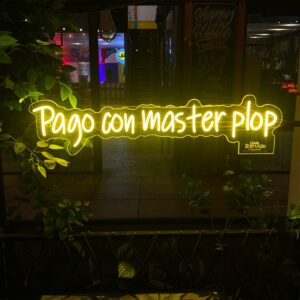 Neon - Pago con la master Plop!