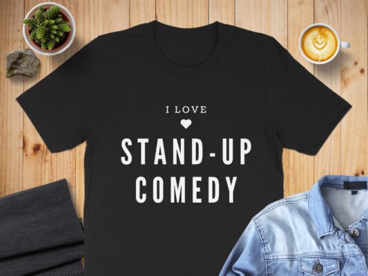 Polera I Lve Stand Up Comedy